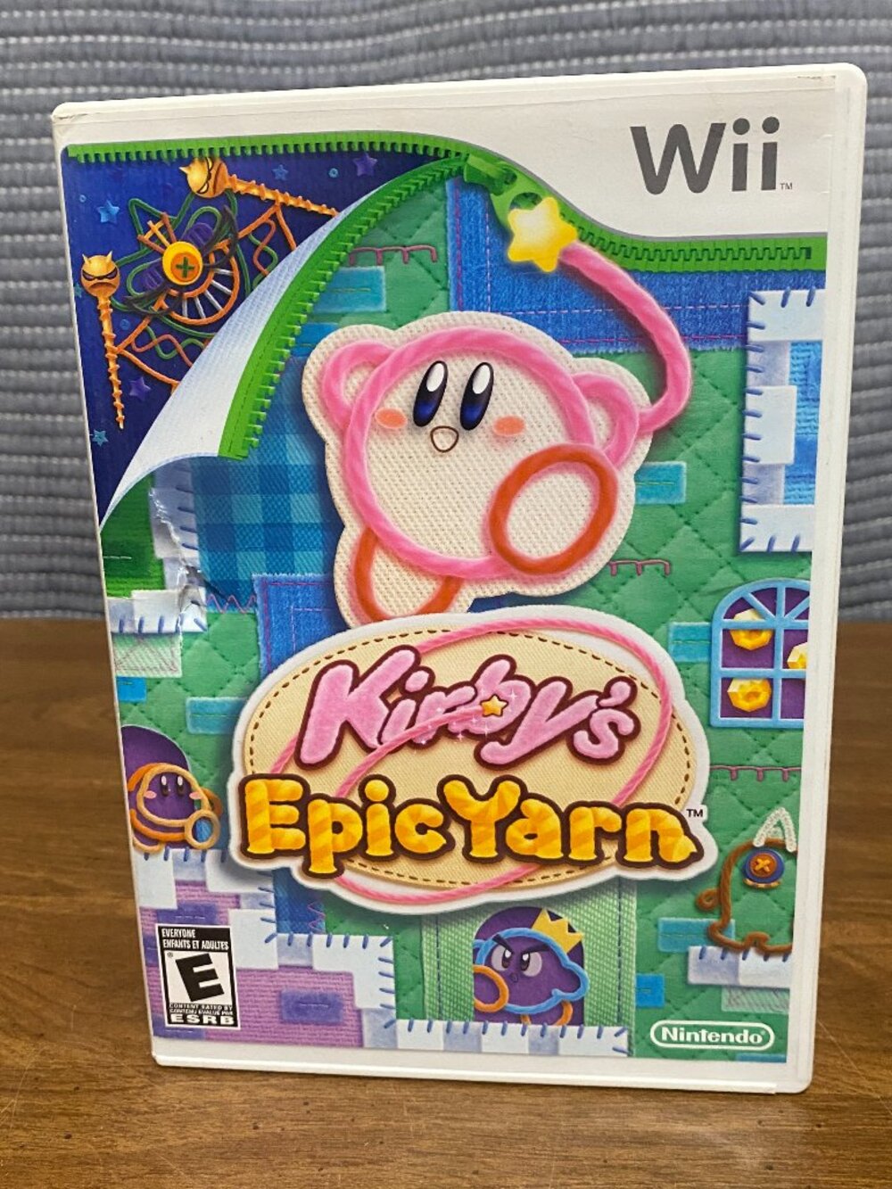 Kirby's Epic Yarn Nintendo Wii Video Game